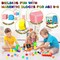 54 Pieces Magnetic Blocks, Magnetic Building Blocks for Toddlers 3+, Montessori Toys, Magnetic Cubes, Preschool STEM Educational Sensory Magnet Toys for Kids Ages 3-5 Year Old Boys and Girls
